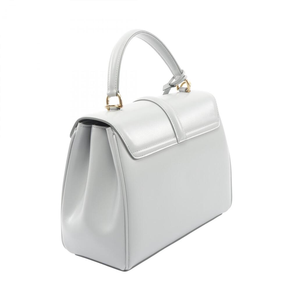 Celine Seize Handbag Leather Blue - Picture 2 of 8